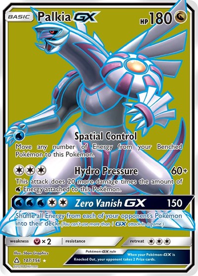 Palkia GX - (147/156) - SM - Ultra Prism - (Ultra Rare)