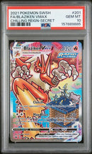PSA 10 - Chilling Reign - Blaziken VMAX