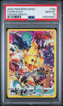 PSA 10 - Crown Zenith - Pikachu