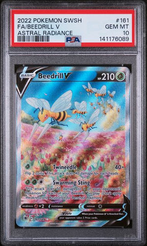 PSA 10 - Astral Radiance - Beedrill V #161