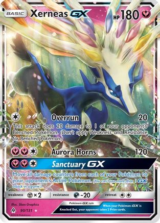 Xerneas GX (90/131) [Sun & Moon: Forbidden Light]