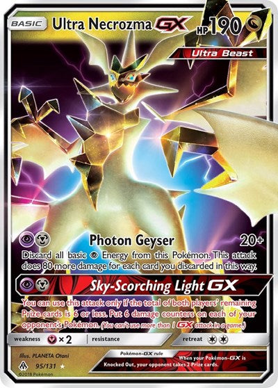 Ultra Necrozma GX - (95/131) - SM - Forbidden Light - (Ultra Rare)