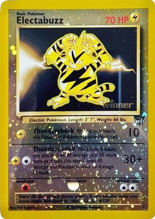 Electabuzz (1) (Winner) [Best of Promos]