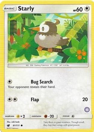 Starly (81/111) (Deck Exclusive