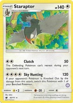 Staraptor (83/111) (Deck Exclusive