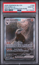 PSA 10 - Black Bolt - Excadrill EX