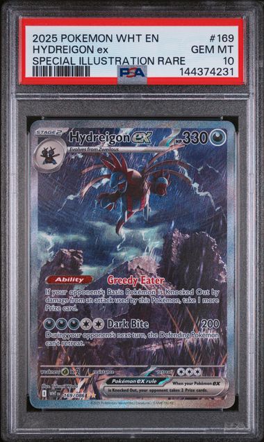 PSA 10 - White Flare - Hydreigon EX