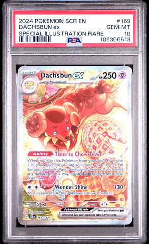 PSA 10 - Stellar Crown - Dachsbun EX #169