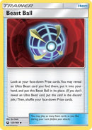 Beast Ball (125/168) [Sun & Moon: Celestial Storm]