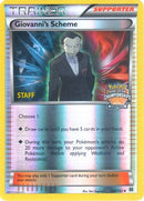 Giovanni's Scheme (138/162) (Championship Promo Staff) [XY: BREAKthrough]