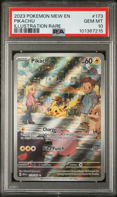 PSA 10 - Pokemon 151 - Pikachu
