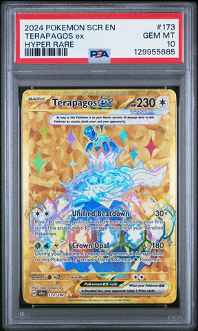 PSA 10 - Stellar Crown  - Terapagos EX #173