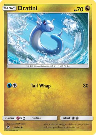Dratini (35/70) [Sun & Moon: Dragon Majesty]