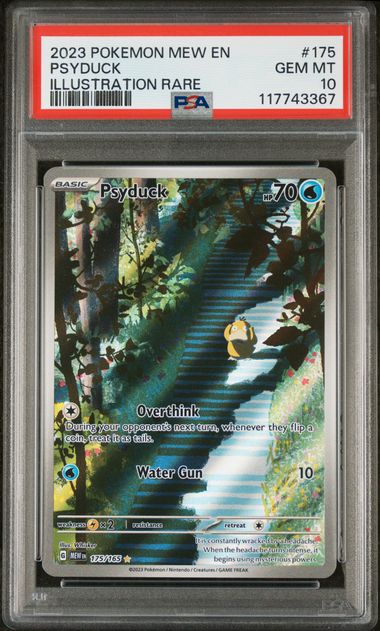 PSA 10 - Pokemon 151 - Psyduck