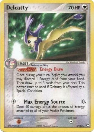 Delcatty (8/108) (Theme Deck Exclusive) [EX: Power Keepers]