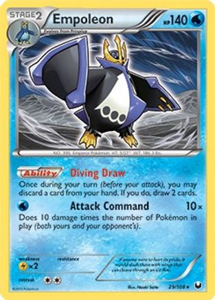 Empoleon (29/108) (Battle Arena Deck Exclusive) (Theme Deck Exclusive) [Black & White: Dark Explorers]