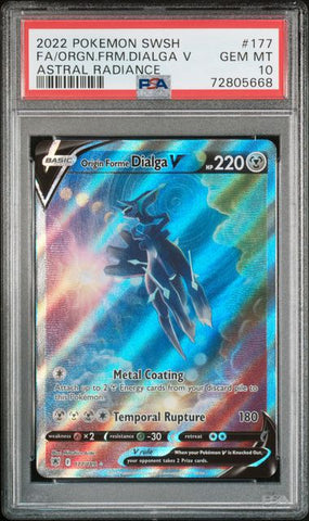 PSA 10 - Astral Radiance - Dialga V #177