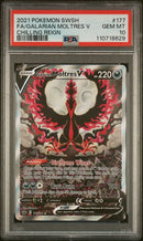 PSA 10 - Chilling Reign - Galarian Moltres V