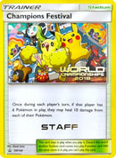 Champions Festival (SM148) (2018 Staff) [Sun & Moon: Black Star Promos]