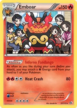 Emboar (27/113) (Theme Deck Exclusive) [Black & White: Legendary Treasures]