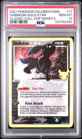 PSA 10 - Celebration - Umbreon (Classic Collection) #17
