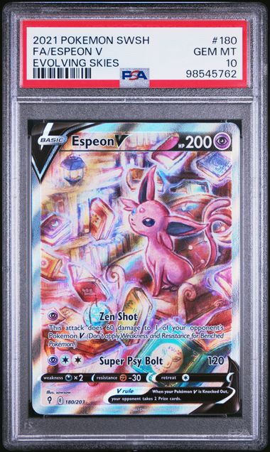 PSA 10 - Evolving Skies - Espeon V