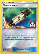 Electropower (172/214) (League Promo Staff) [Sun & Moon: Lost Thunder]