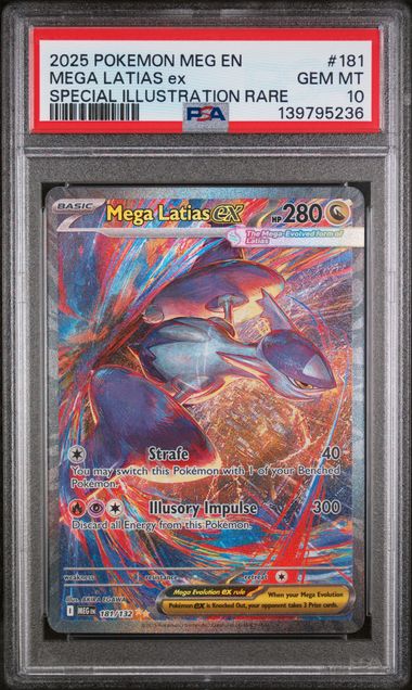 PSA 10 - Mega Evolutions - Mega Latias EX