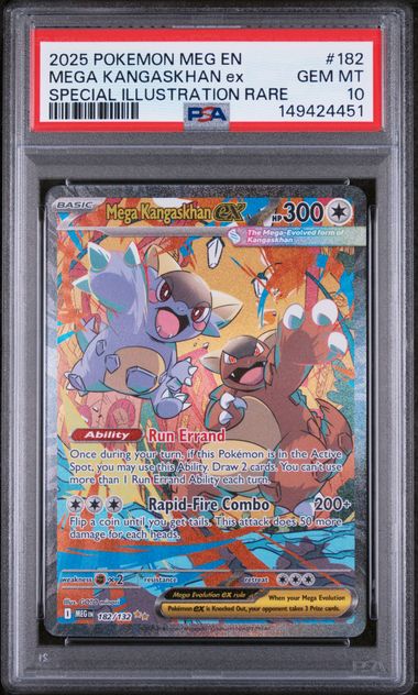 PSA 10 - Mega Evolutions - Mega Kangaskhan EX