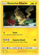 Detective Pikachu - (10/18) - Detective Pikachu - (Rare)