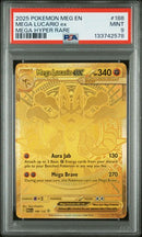 PSA 9 - Mega Evolutions - Mega Lucario ex