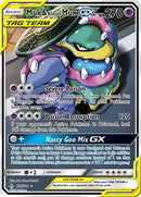 Muk & Alolan Muk GX (197) - (197/214) - SM - Unbroken Bonds - (Ultra Rare)