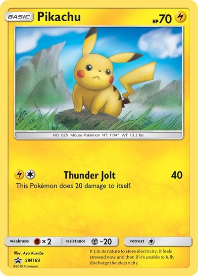 Pikachu - (SM183) - SM Promos - (Promo)