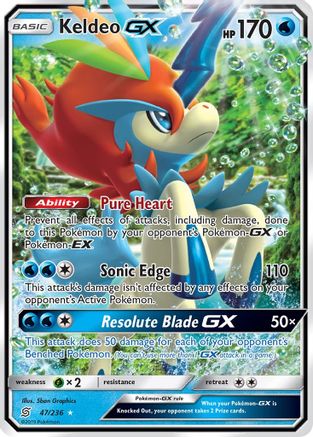 Keldeo GX (47/236) [Sun & Moon: Unified Minds]