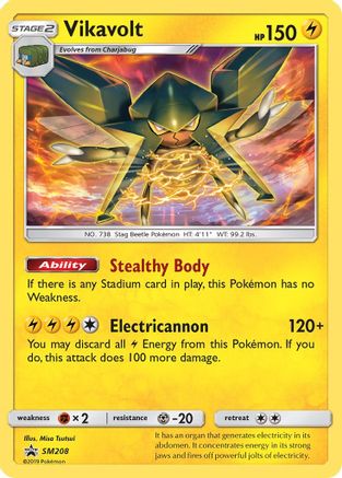 Vikavolt (SM208) [Sun & Moon: Black Star Promos]