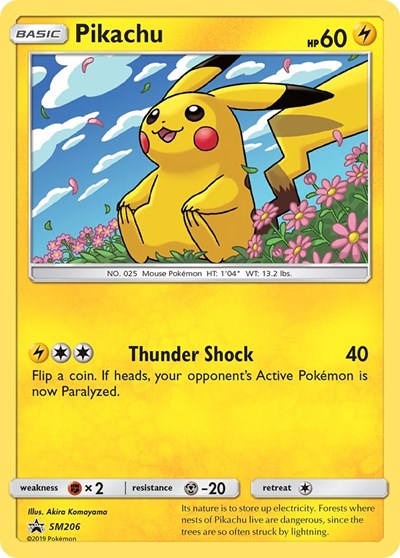 Pikachu - (SM206) - SM Promos - (Promo)