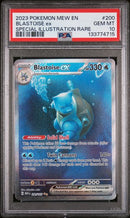 PSA 10 - Pokemon 151 - Blastoise ex