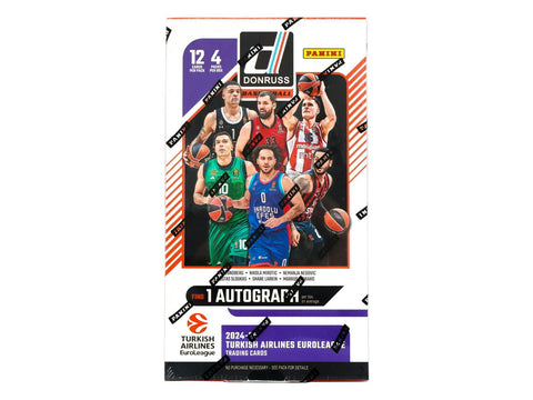 2025 Panini Donruss Euroleague Basketball Hobby Box