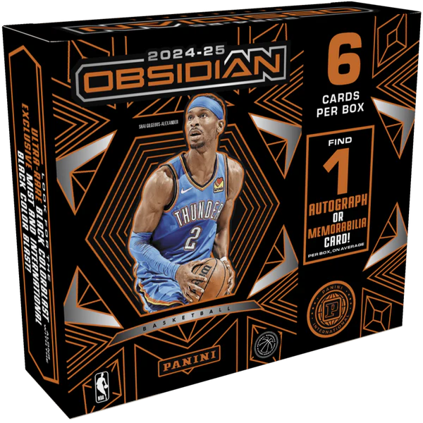 2024-25 Panini Obsidian Basketball International Hobby Box