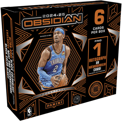 2024-25 Panini Obsidian Basketball International Hobby Box