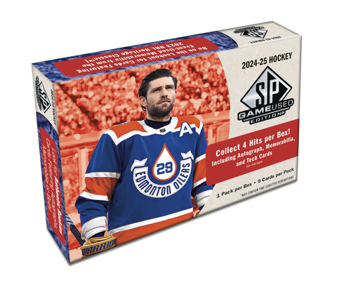 2025 Upper Deck SP Game Used Hockey Hobby Box