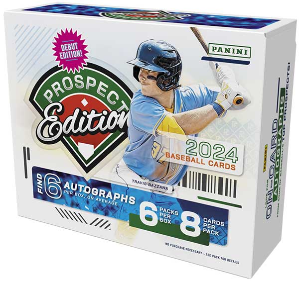 2024 Panini Prospect Edition Baseball Hobby Box