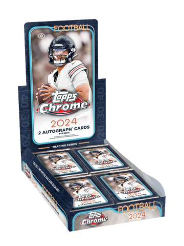 2024 Topps Chrome Football Hobby Box