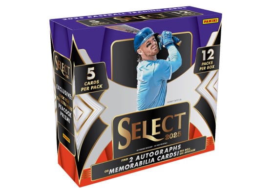2025 Panini Select Baseball Hobby Box