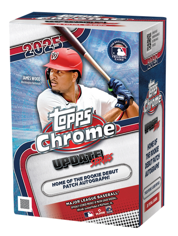 2025 Topps Chrome Updates Baseball Value Box