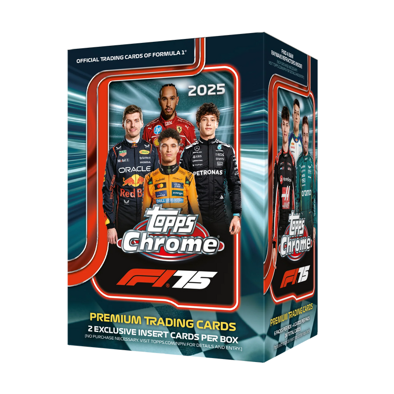 2025 Topps Formula 1 Chrome Racing Value Box