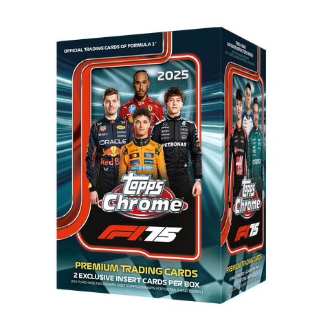 2025 Topps Formula 1 Chrome Racing Value Box