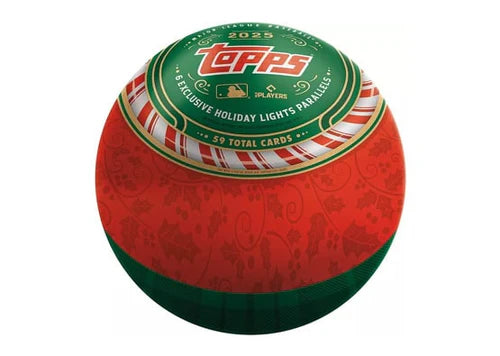 2025 Topps Holiday Baseball Tin
