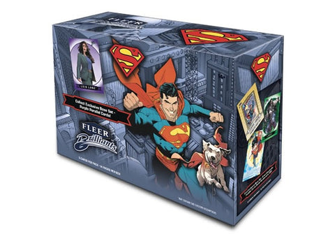 2025 Upper Deck Fleer Brilliants Superman Mega Box