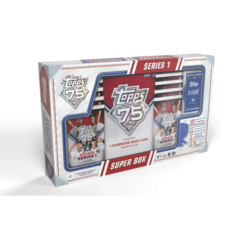 2026 Topps Baseball Series 1 Super Box
